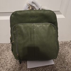 American Leather Company Backpack purse